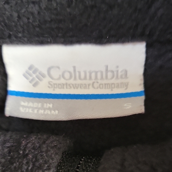 Columbia Black Fleece Vest - Picture 2 of 4